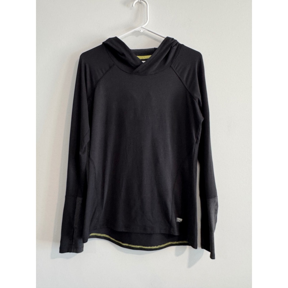Marika Active Running Hoodie Women Size S Black Thumbholes‎ Athletic Hoodie